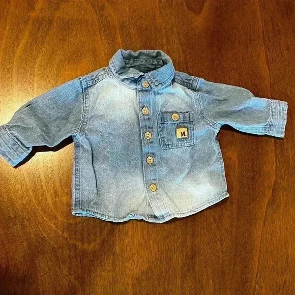 Mario Lopez Boys Set Short And Shirt 0-3 Months - Picture 3 of 13